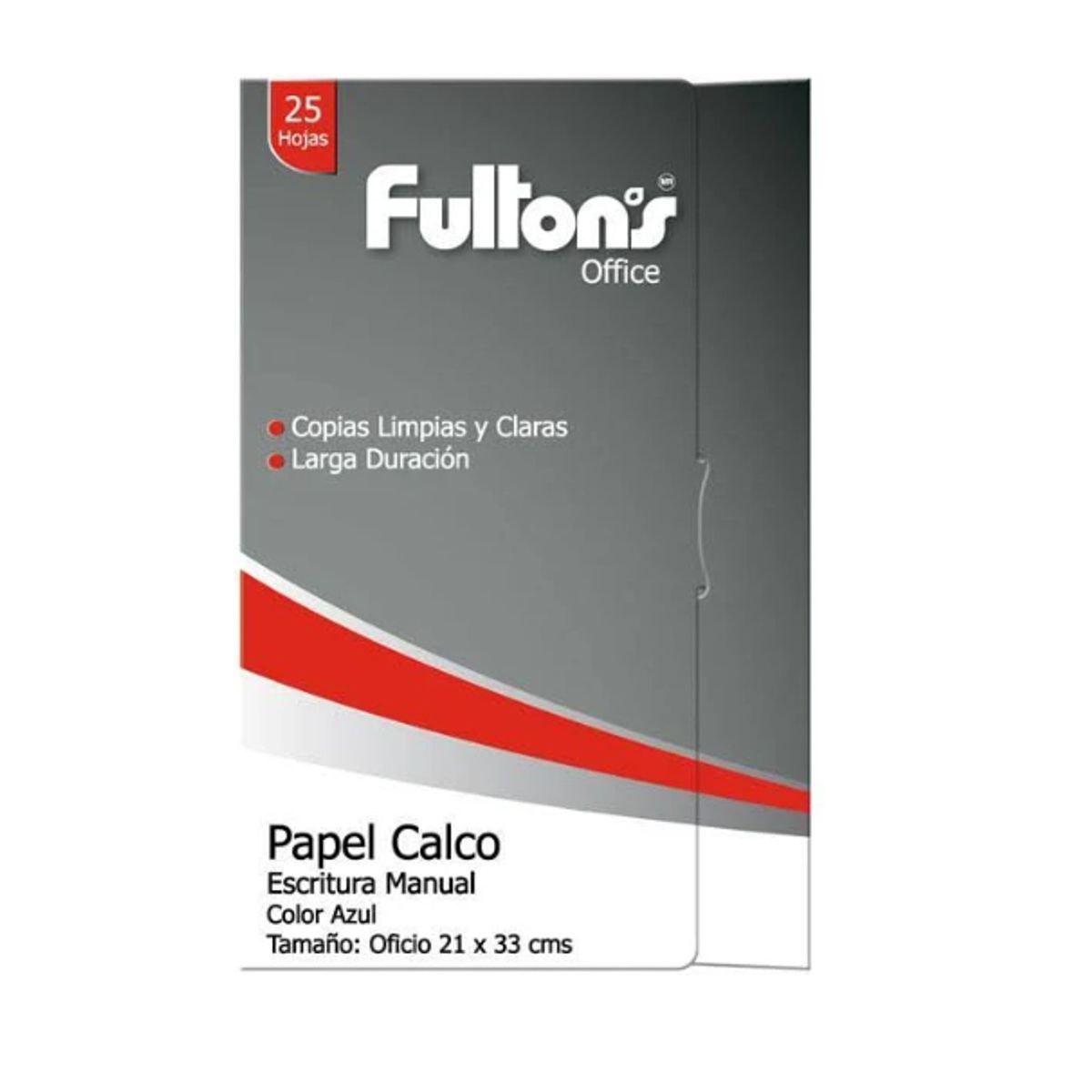 FULTONS - Papel Calco Of Azul 25Hjs Fultons