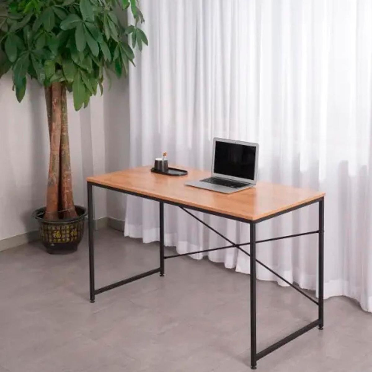 DETODOYMAS - Escitorio oficina estilo industrial 120cm ChicHome