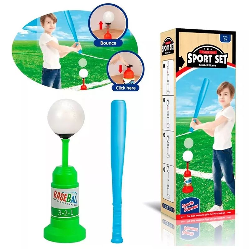 OEM - Set De Beisbol Para Niños Lanzador De Pelota 55523