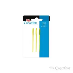 CREATIVE - Set 3 Agujas Plasticas Lana