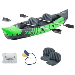 PROMARINE - KAYAK PARA 2 PERSONAS GRIS-VERDE