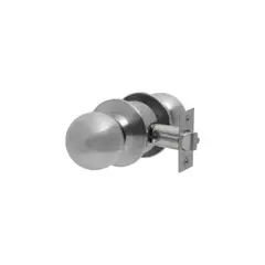 GENERICO - Cerradura De Pomo Simple Paso Acero Inoxidable