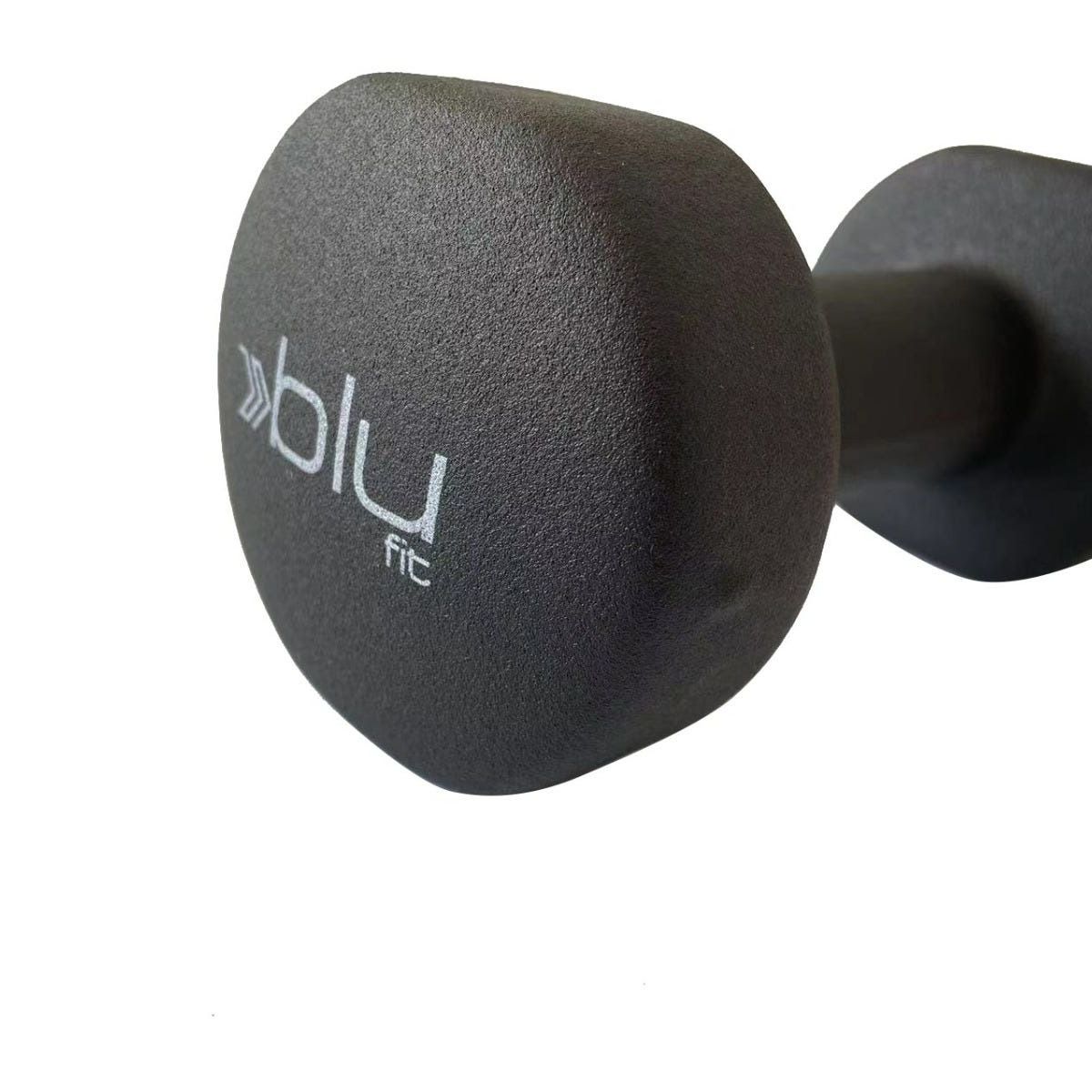 BLU FIT - Mancuerna Blu Fit Neoprene 5 Kg Negra