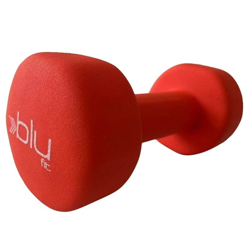 BLU FIT - Mancuerna Blu Fit Neoprene 4 Kg Rojo