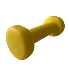BLU FIT - Mancuerna Neoprene 0,5 Kg Amarilla