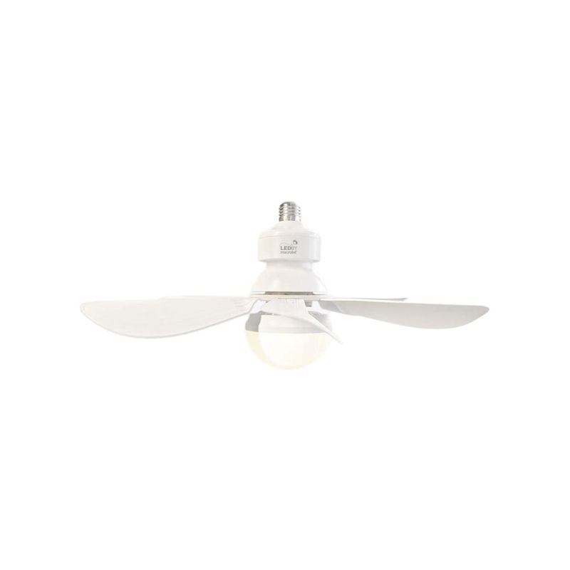 MACROTEL - Lámpara con Ventilador a Control Remoto