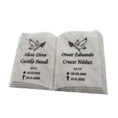 FUNERARIA CONCEPTO - Lápida libro marmol 30x20 cm