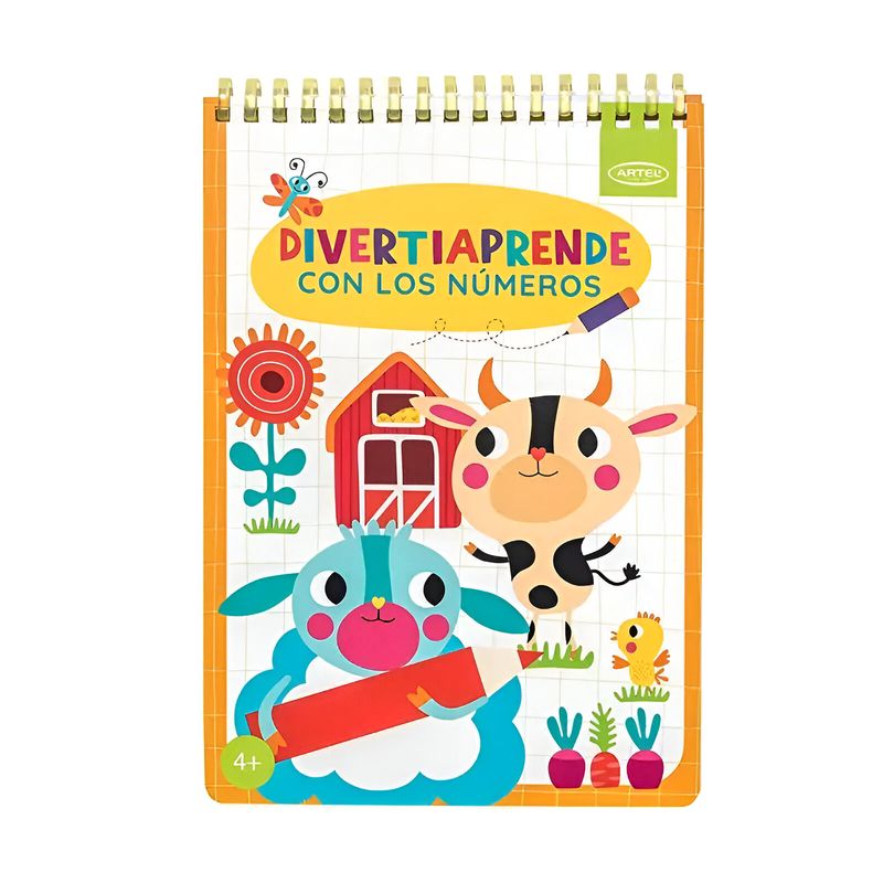 ARTEL - Libro de Actividades Divertiaprende Con Los Números