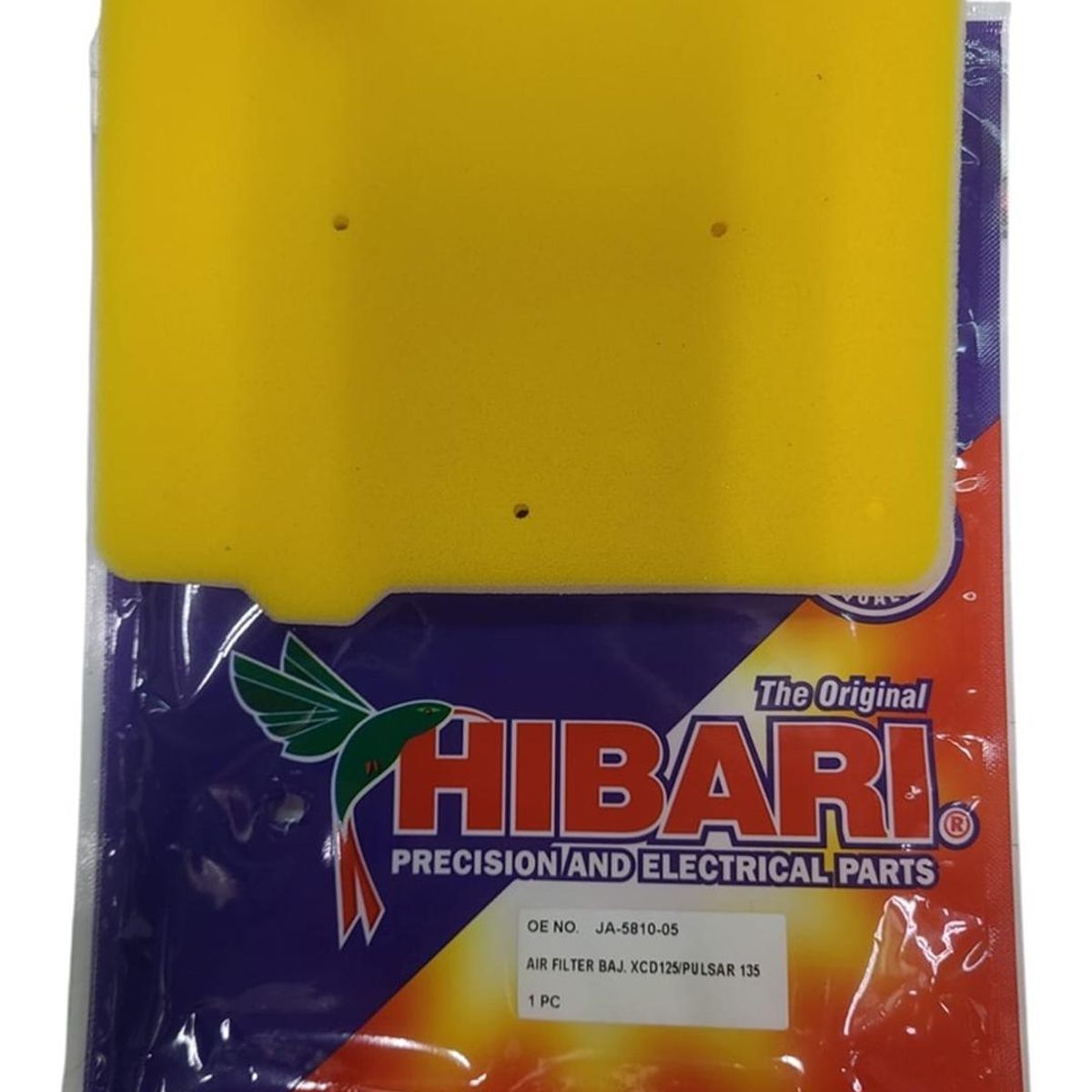 GENERICO - Filtro De Aire Moto Bajaj Pulsar Ns 125 - Ns 135 Japones