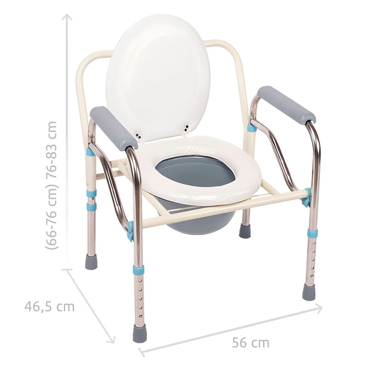 ACQUI - Baño Inodoro Wc Plegable Barra Silla Ducha
