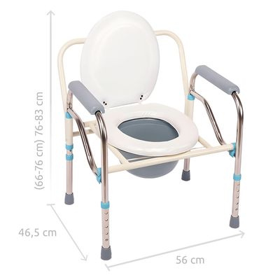 Imagen 2 del producto Baño Inodoro Wc Plegable Barra Silla Ducha