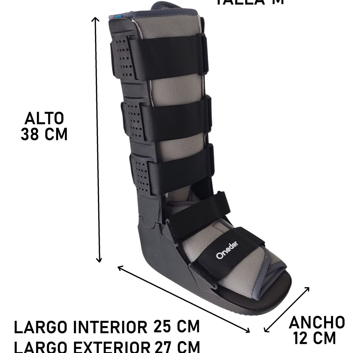 ONEDER - Bota Larga Ortopédica Inmovilizadora Liviana Premium M ORB06