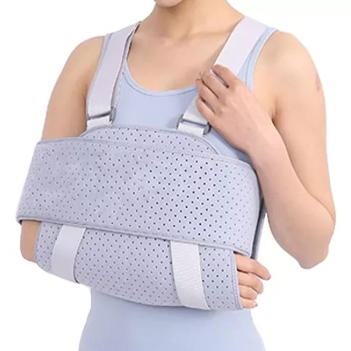 ONEDER - Inmovilizador De Hombro Cabestrillo Ajustable Blanco