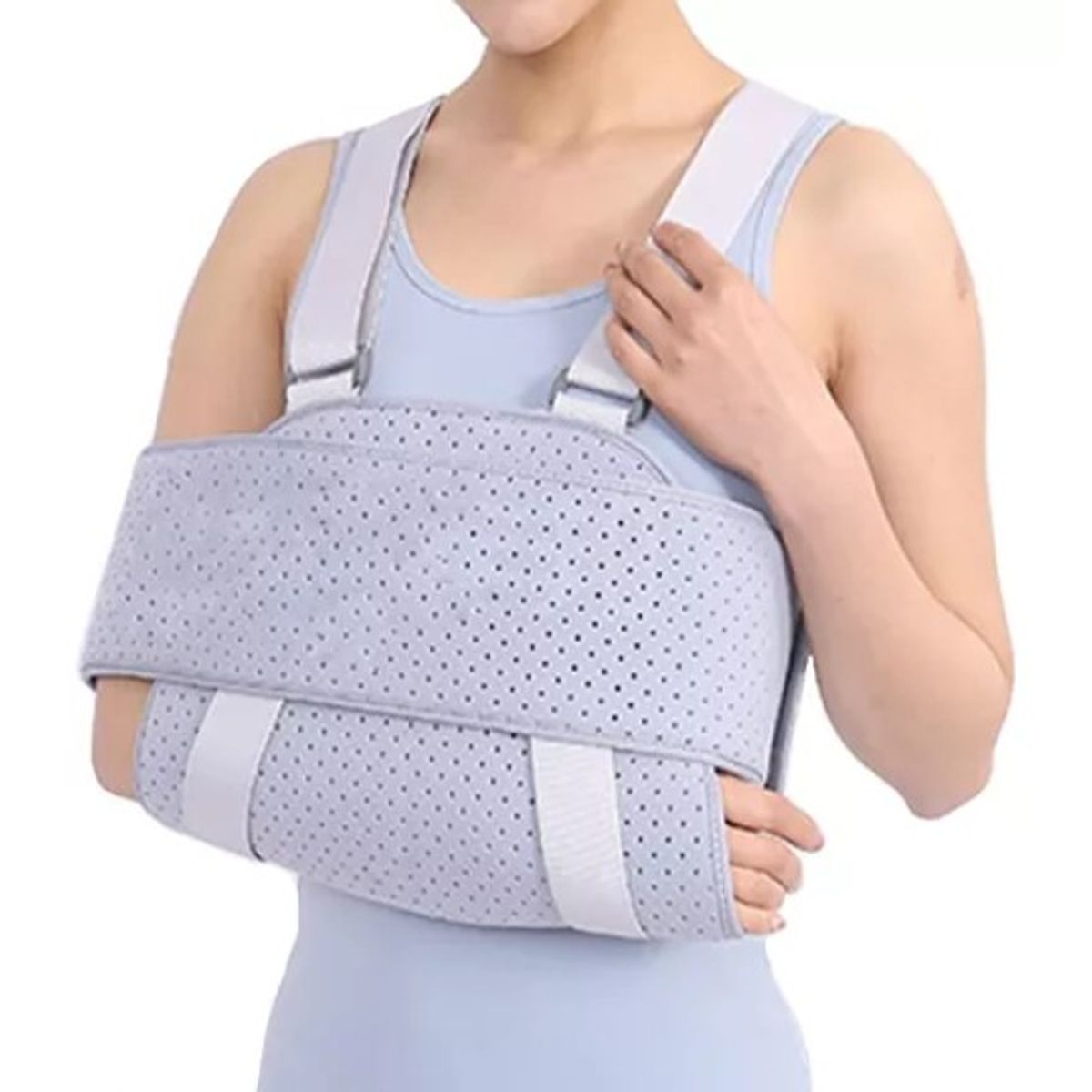 ONEDER - Inmovilizador De Hombro Cabestrillo Ajustable Blanco