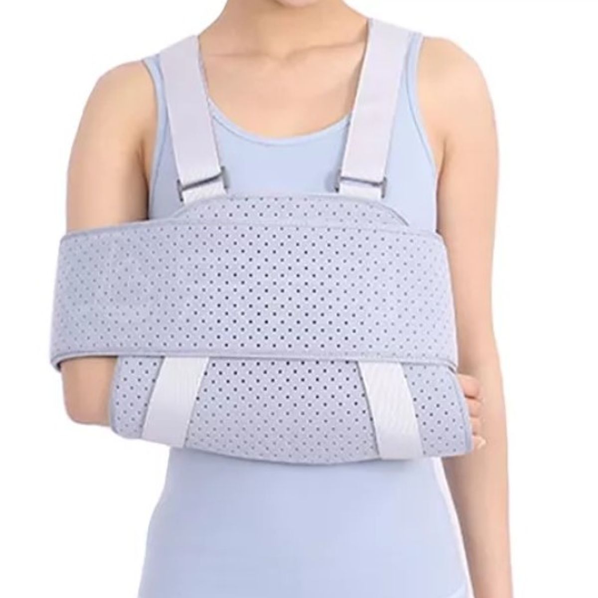 ONEDER - Inmovilizador De Hombro Cabestrillo Ajustable Blanco