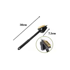 GENERICO - Cepillo Limpiar Parrilla 3 en 1