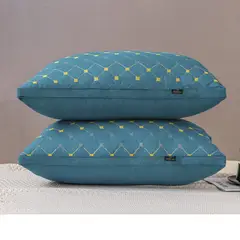 GENERICO - Almohada rectangular 50x70cm Color Turquesa 1 UND