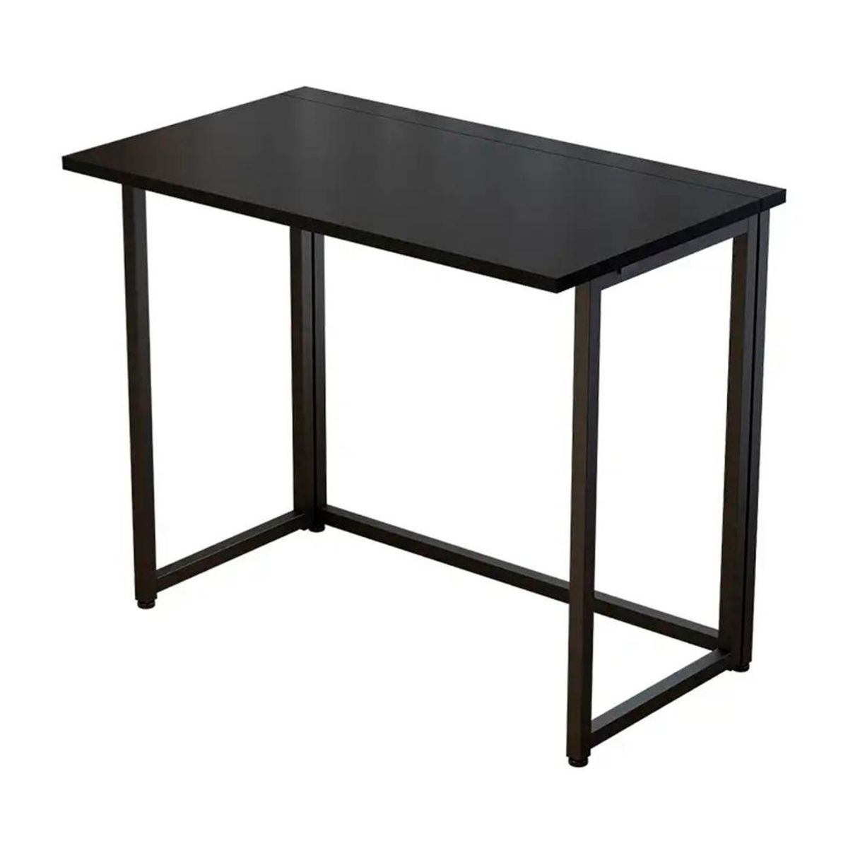 DETODOYMAS - Escritorio oficina plegable 80cm ChicHome - Negro