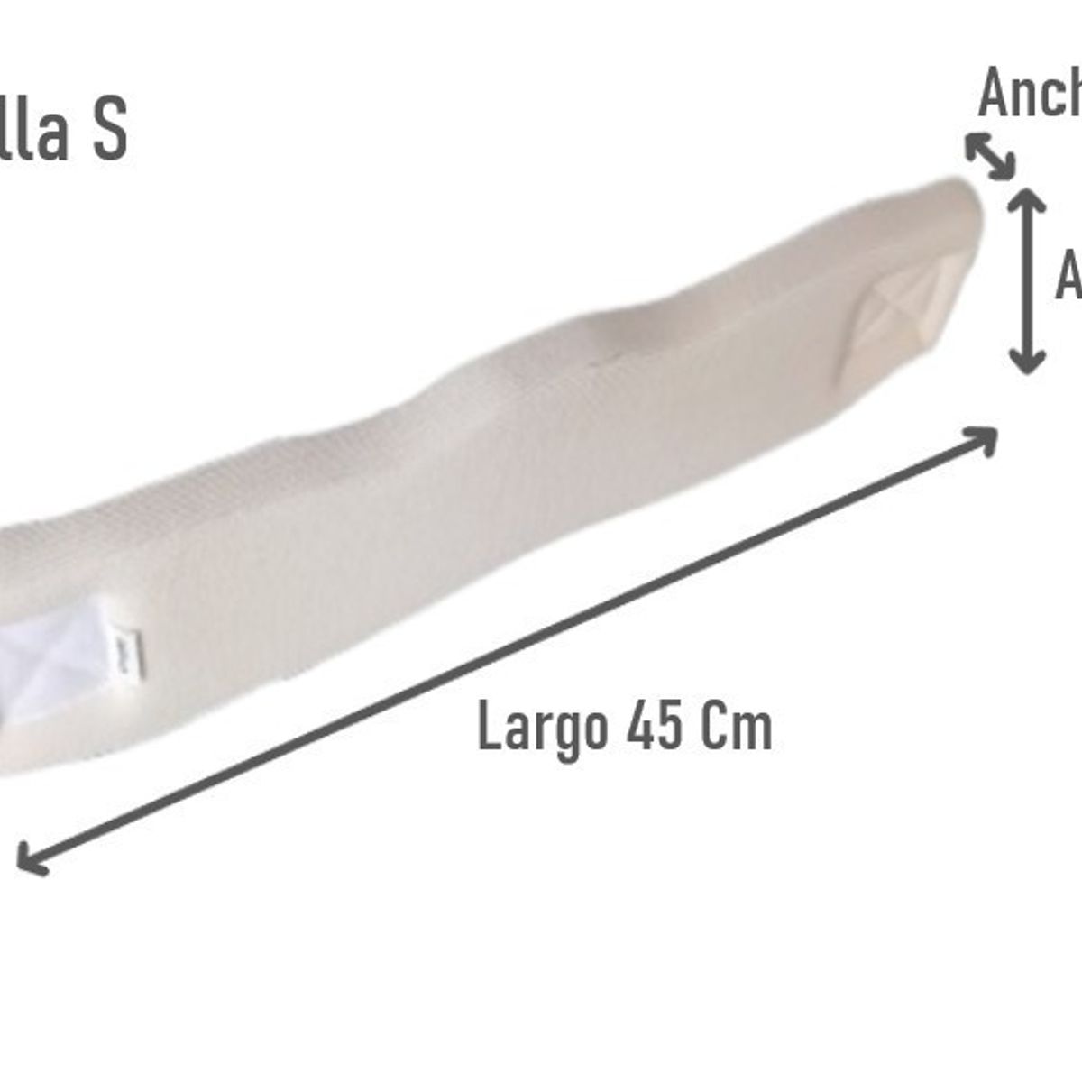 ONEDER - Cuello Blanco Collarín Cervical Blanco Talla S
