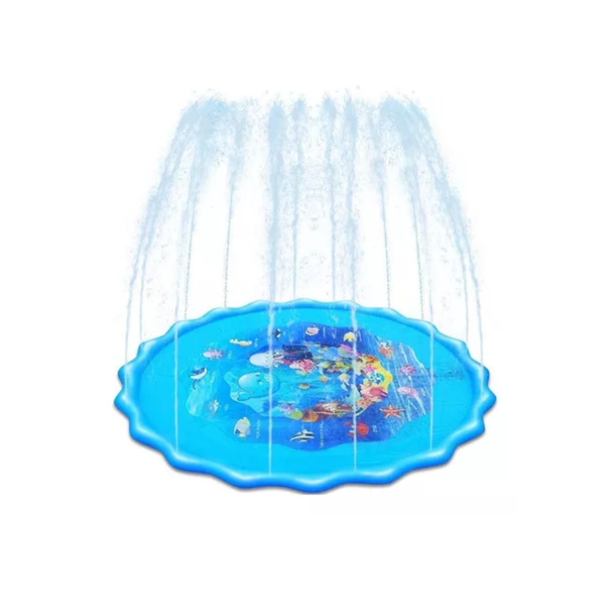 UNIVERSAL - Piscina Alfombra Rociadora Redonda Niños 143cm 5045