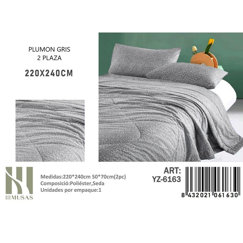 ANGELES DEL HOGAR - PLUMON 2 PLAZA  III MUSAS GRIS