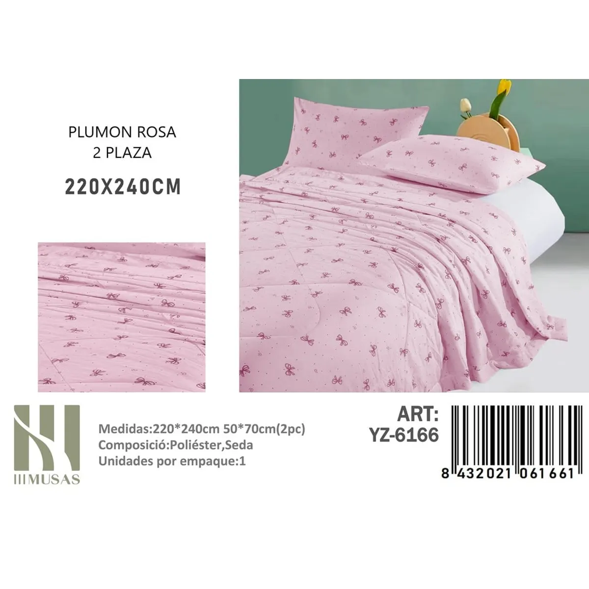 ANGELES DEL HOGAR - PLUMON 2 PLAZA  III MUSAS ROSA