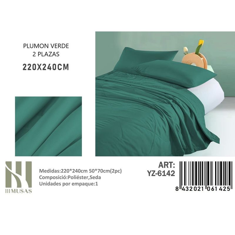 ANGELES DEL HOGAR - PLUMON 2 PLAZA  III MUSAS VERDE