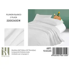 ANGELES DEL HOGAR - PLUMON 2 PLAZA III MUSAS BLANCO