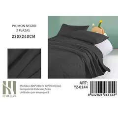 ANGELES DEL HOGAR - PLUMON 2 PLAZA III MUSAS NEGRO
