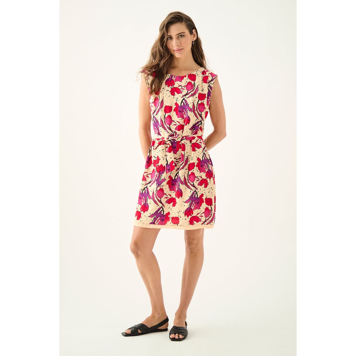 ASH - Vestido Largo Fucsia Mujer Ash
