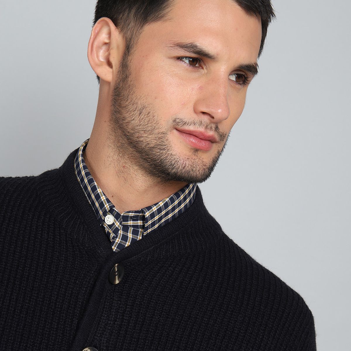 GUY LAROCHE - Cardigan Acanalado Guy Laroche GUY LAROCHE