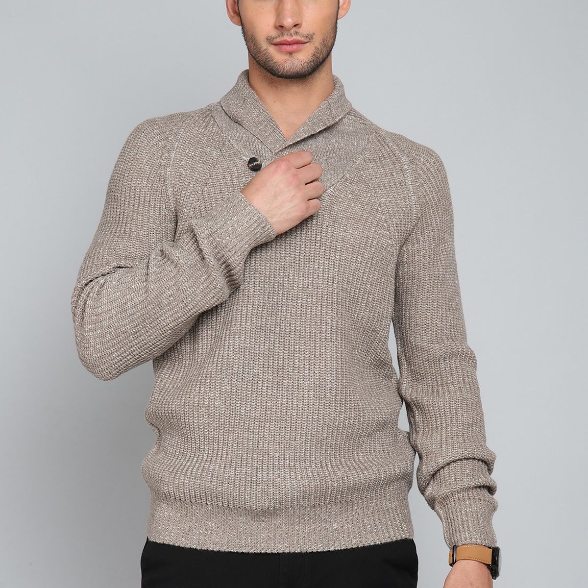 GUY LAROCHE - Sweater Cuello Smoking Guy Laroche GUY LAROCHE