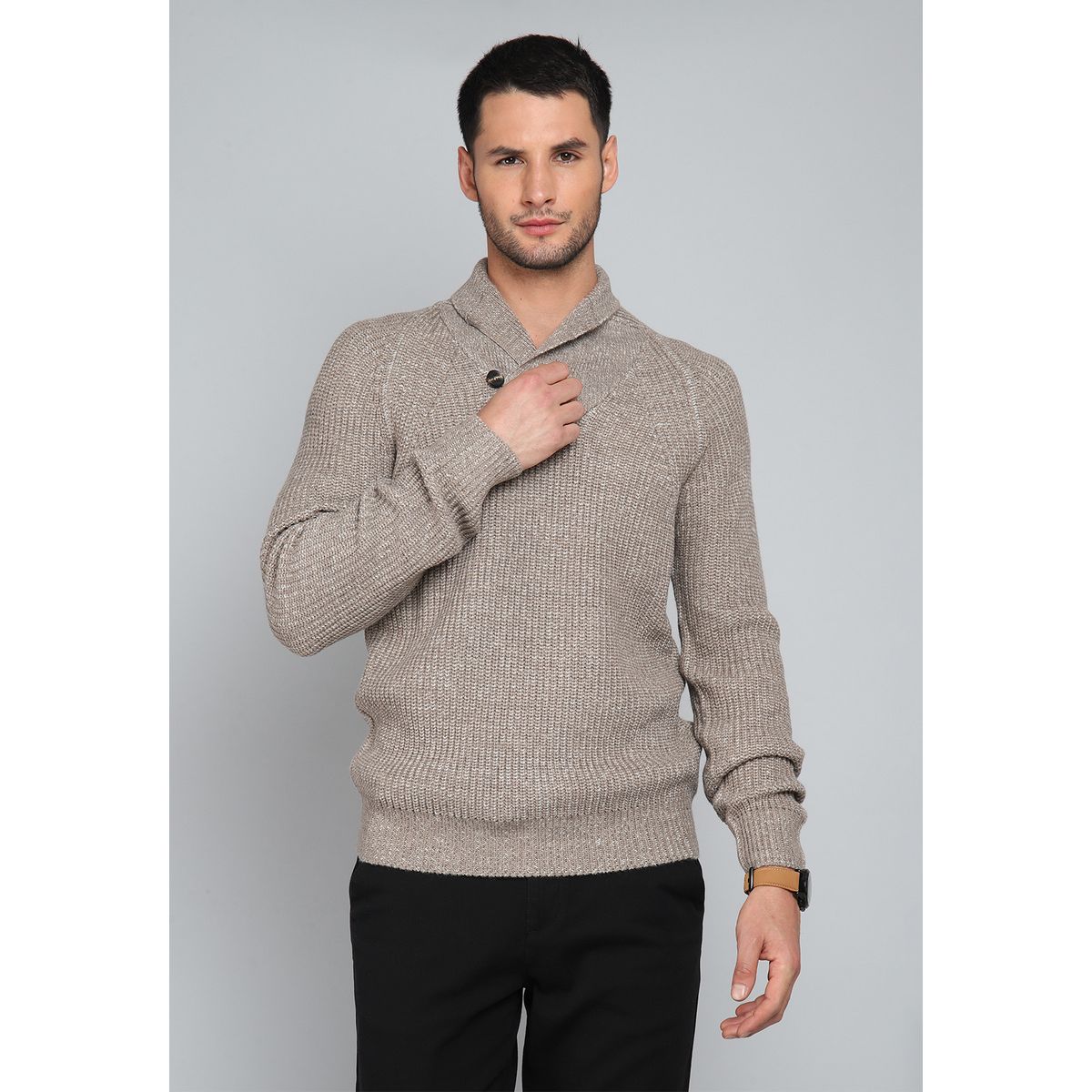 GUY LAROCHE - Sweater Cuello Smoking Guy Laroche GUY LAROCHE