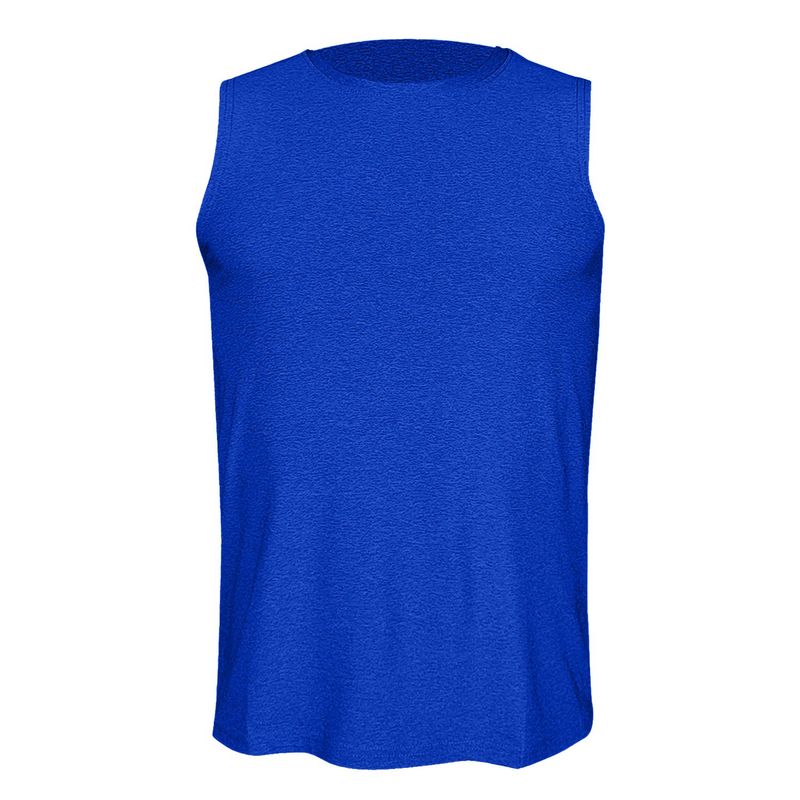ANDESLAND OUTDOOR APPAREL - Musculosa Dry Fit Urocyon Azulino Hombre