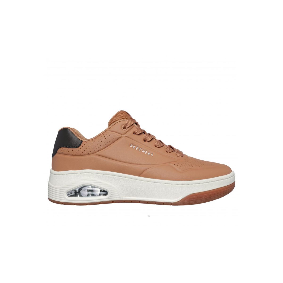 SKECHERS - Zapatilla Hombre Uno Court Beige Skechers