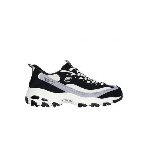 SKECHERS - Zapatilla Mujer DLitesSmooth Nostalgia Negro