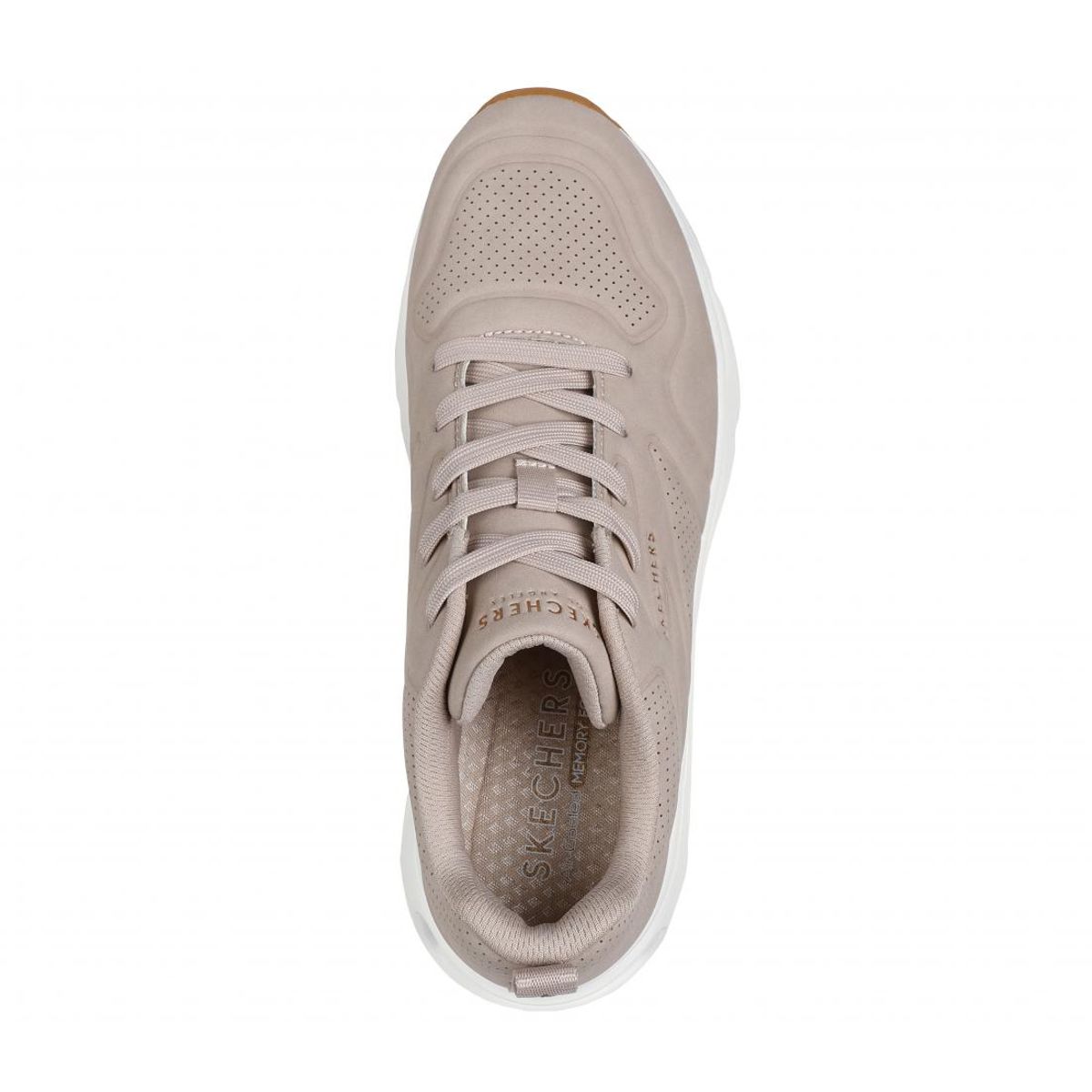 SKECHERS - Zapatilla Mujer TresAir Uno Ah-Mazing Beige Skechers