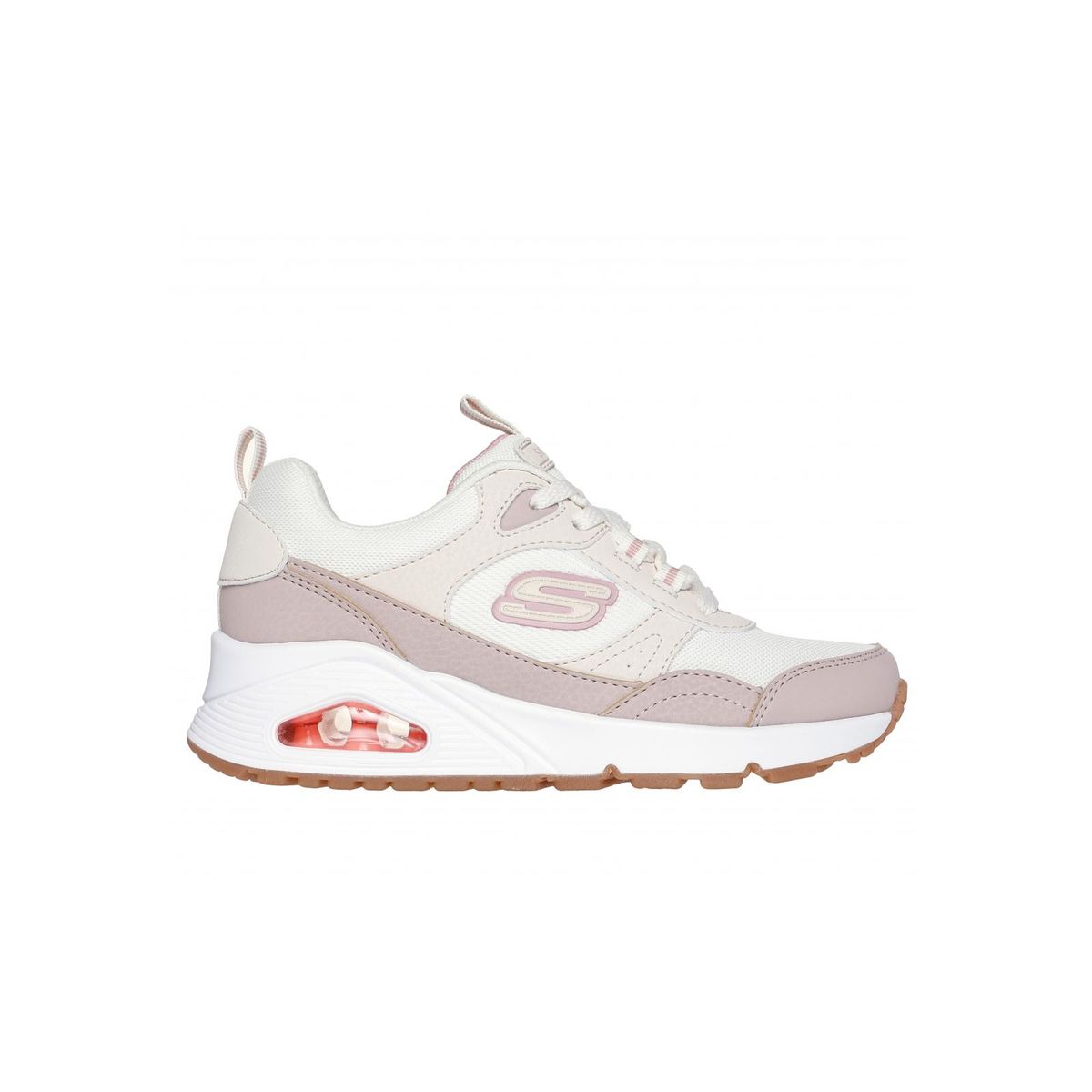 SKECHERS - Zapatilla Niña Uno Mesh Mode Café Skechers