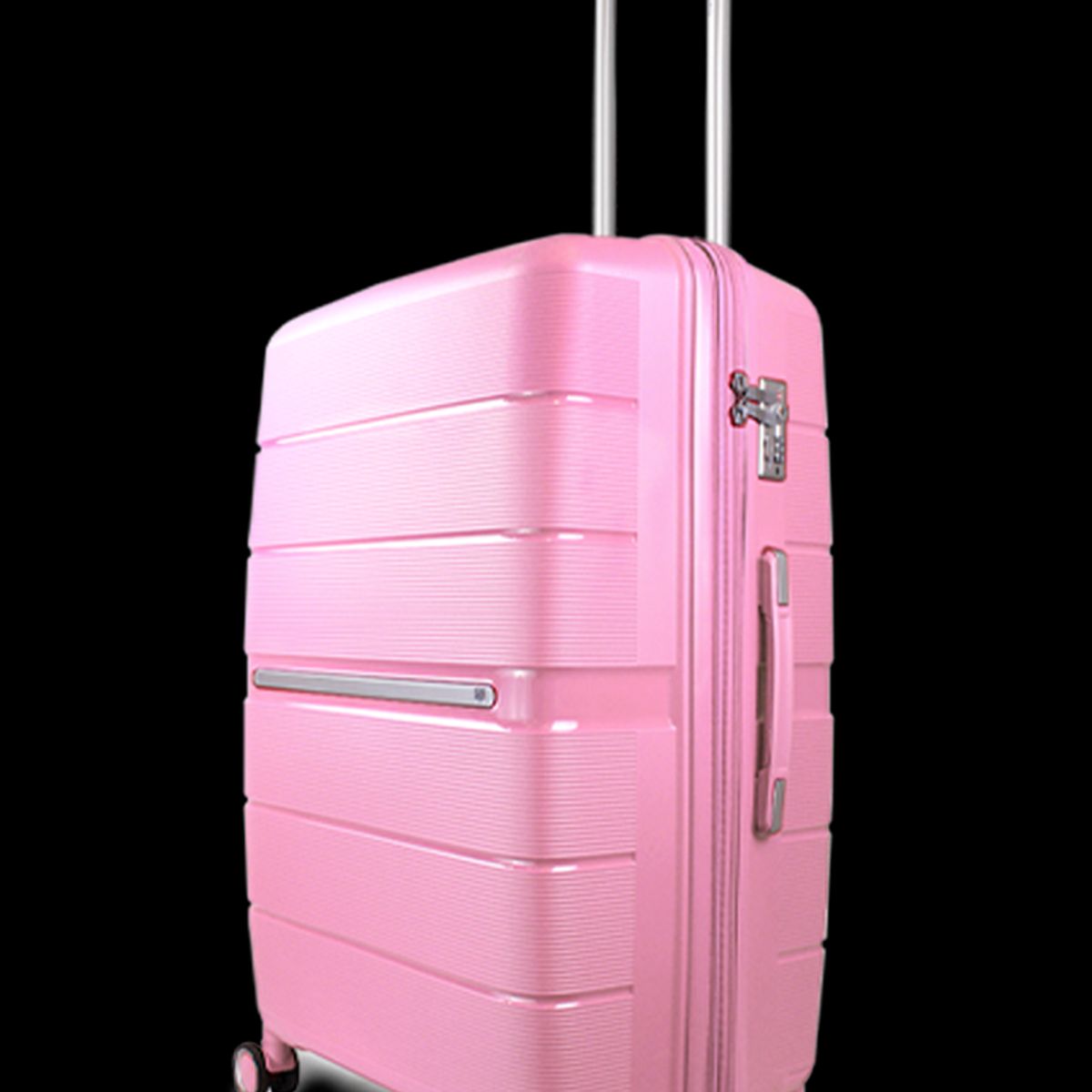 SWISS BAG - Maleta mediana Xpos rosada + morral de regalo Swiss Bag