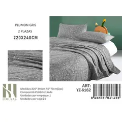ANGELES DEL HOGAR - PLUMON 2 PLAZA III MUSAS GRIS
