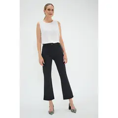 MA GRIFFE - Pantalon Negro Mujer Magriffe