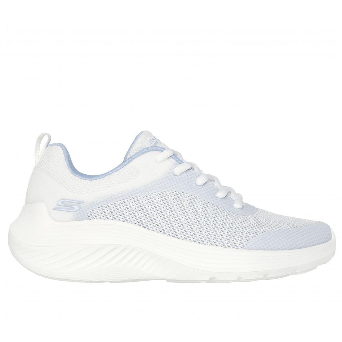 SKECHERS - Zapatilla Mujer Bobs Squad Waves Gris Skechers