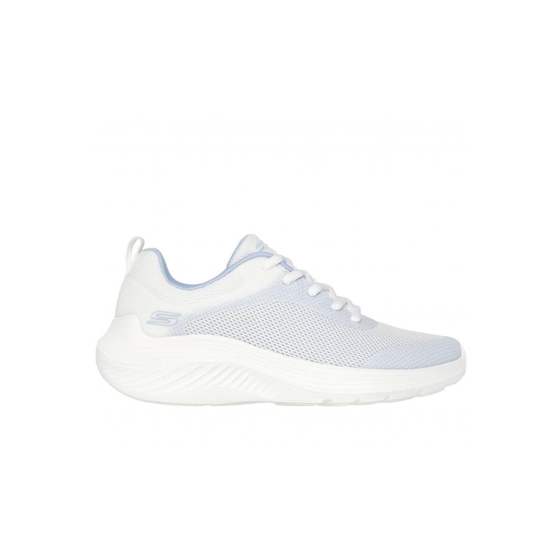 SKECHERS - Zapatilla Mujer Bobs Squad Waves Gris Skechers