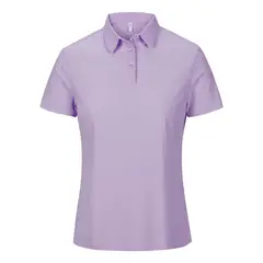 ANDESLAND OUTDOOR APPAREL - Polera Dry Fit Ultra Manga Corta Ruppell Pro Lila Mujer
