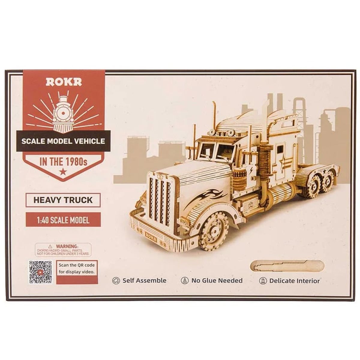 ROBOTIME - Camión de Carga Heavy Truck Puzzle 3D Robotime