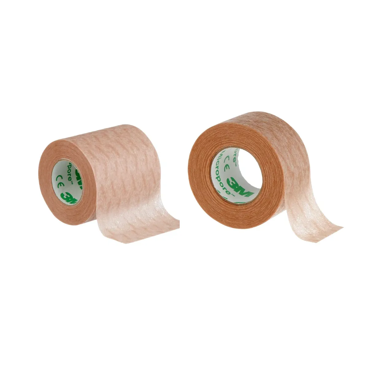 3M - Pack X2 Cintas Micropore Heridas Tela 25cm + 5cm Color Piel
