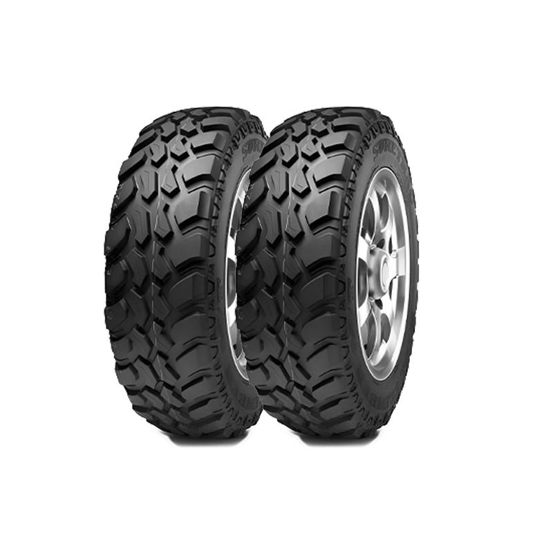 GENERICO - Set 2 Neumaticos - 285/70r17 Ardent Mt200 Mt 121/118q 8pr Lt