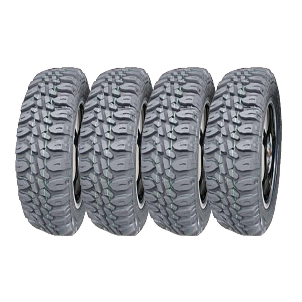 GENERICO - Set 4 Neumaticos - 215/75r14 Delmax Grabber Mt 104/101q 8pr