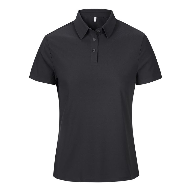 ANDESLAND OUTDOOR APPAREL - Polera Dry Fit Ultra Manga Corta Ruppell Pro Negro Mujer