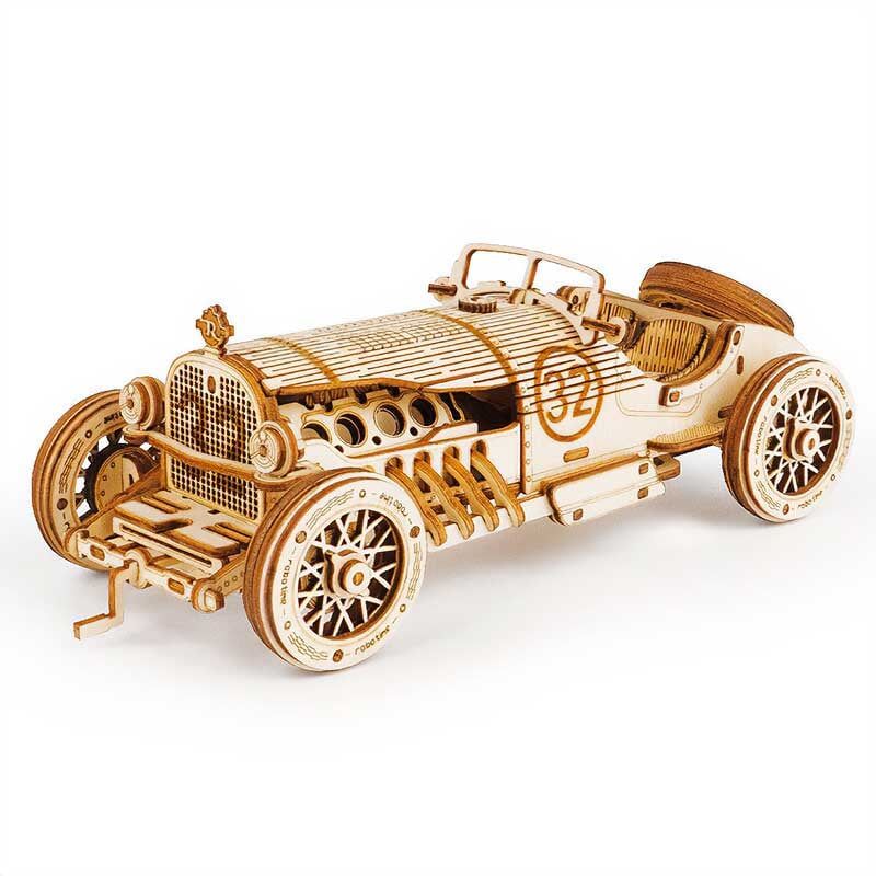 ROBOTIME - Auto de Carrera Clásico 1910 - Puzzle 3D Robotime
